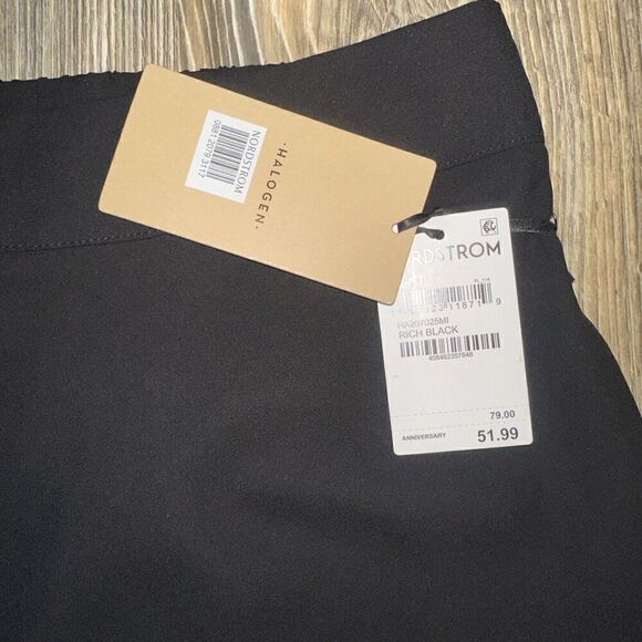 Halogen Nordstrom Rich Black Skirt. Size Medium. NWT. Y - Picture 8 of 8